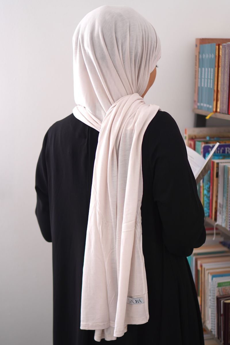 Jersey Coconut Faded Denim